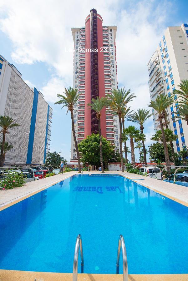 Las Damas Premium 23F Beach Front - Pool & Parking Бенідорм Екстер'єр фото